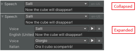 Multilanguage Value