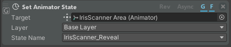 Set Animator State Action