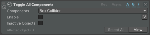 Toggle All Components