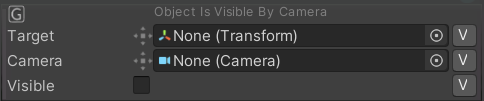Object is Visible by Camera Condition