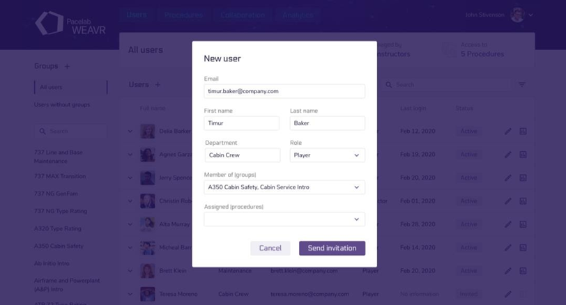 Invite New User