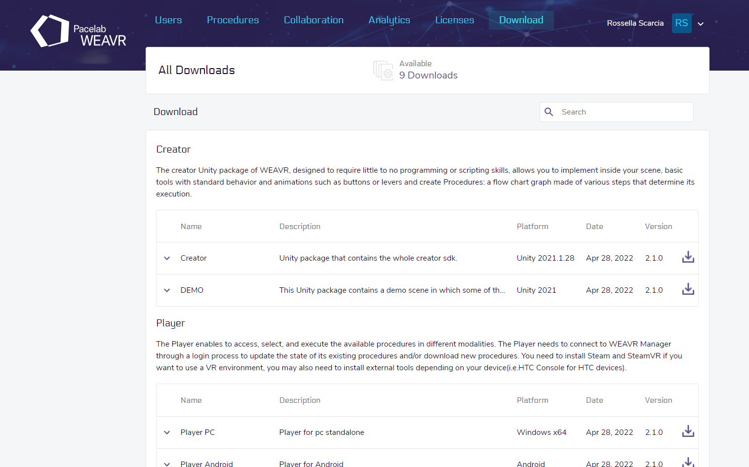 Download Page