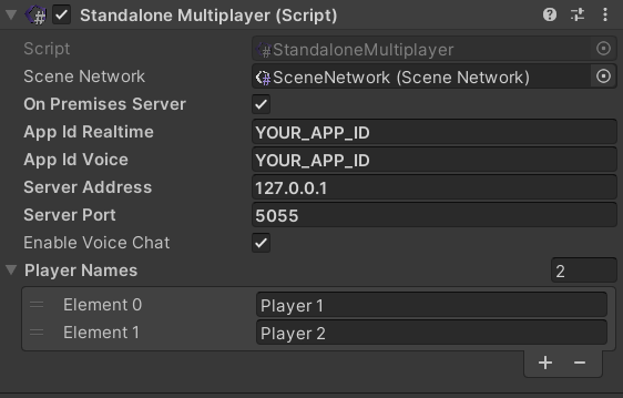 Standalone Multiplayer On-Premises Server Setup