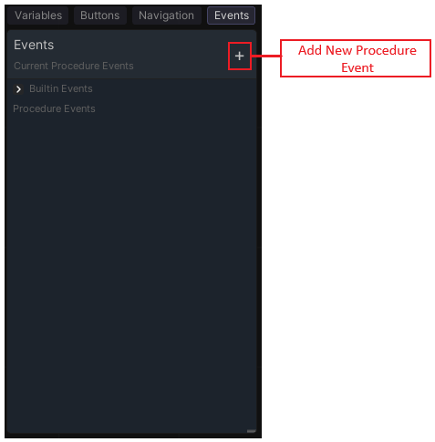 Events Tab