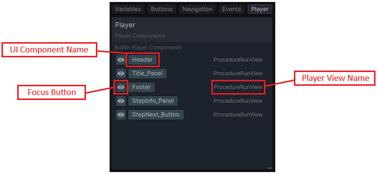 Player Tab